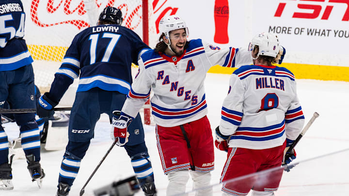 New York Rangers v Winnipeg Jets