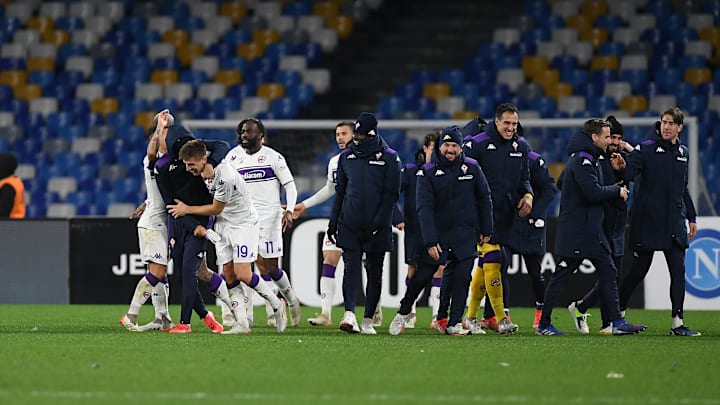 La Fiorentina batte il Napoli e passa ai quarti di finale di Coppa Italia