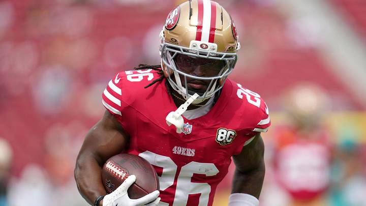 Sep 20, 2026; Santa Clara, California, USA;  San Francisco 49ers running back Kaelon Black (26