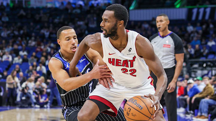 Andrew Wiggins and the Heat are home favorites against the Magic.