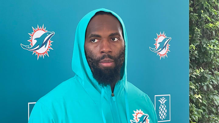 Miami Dolphins OLB Matthew Judon spoke to the media after his first practice the team
