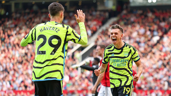 Leandro Trossard et Kai Havertz