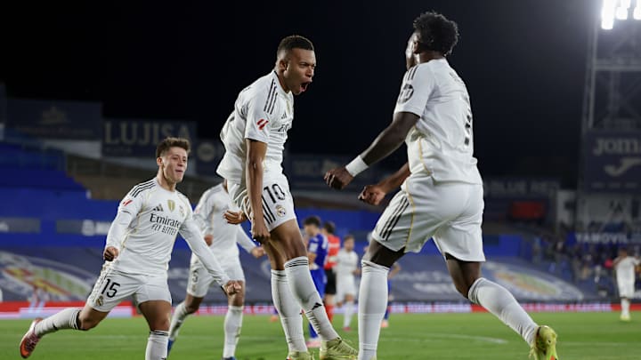 Arda Guler, Kylian Mbappé y Vinicius Junior son figuras del Real Madrid 