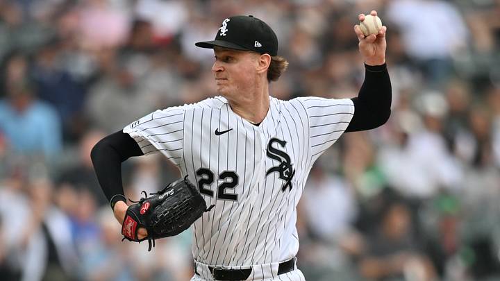 Sep 19, 2026; Chicago, Illinois, USA; Chicago White Sox pitcher Noah Schultz (22) pitches against the Detroit Tigers during the seventh inning at Rate Field. Mandatory Credit: Patrick Gorski-Imagn Images Sep 19, 2026; Chicago, Illinois, USA; Chicago White Sox pitcher Noah Schultz (22) pitches against the Detroit Tigers during the seventh inning at Rate Field. Mandatory Credit: Patrick Gorski-Imagn Images