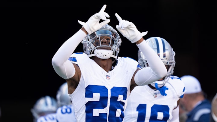 Dallas Cowboys cornerback DaRon Bland before the game against the San Francisco 49ers at Levi's Stadium. Dallas Cowboys cornerback DaRon Bland before the game against the San Francisco 49ers at Levi's Stadium.