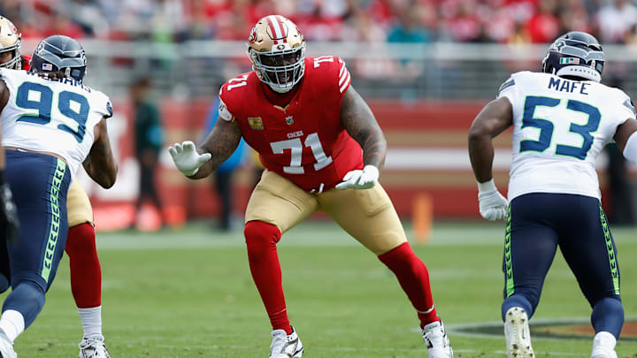 San Francisco 49ers left tackle Trent Williams (71) San Francisco 49ers left tackle Trent Williams (71)