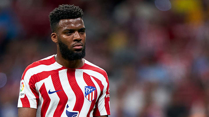 Thomas Lemar avec l'Atletico Madrid Thomas Lemar avec l'Atletico Madrid