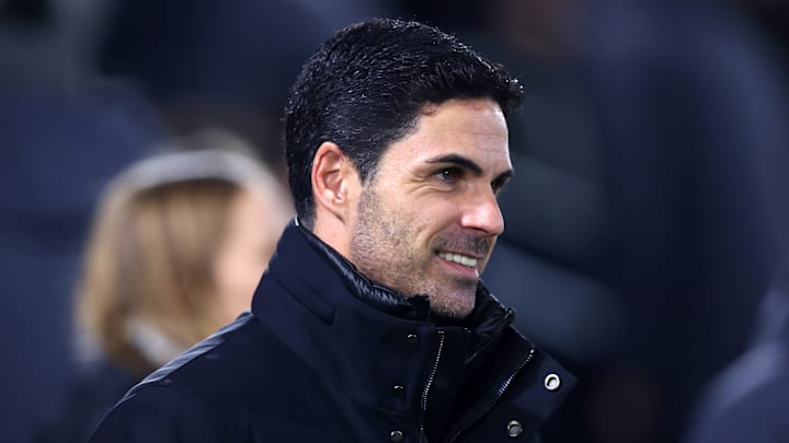Arteta will return to the touchline on Tuesday