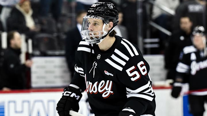 New Jersey Devils winger Erik Haula