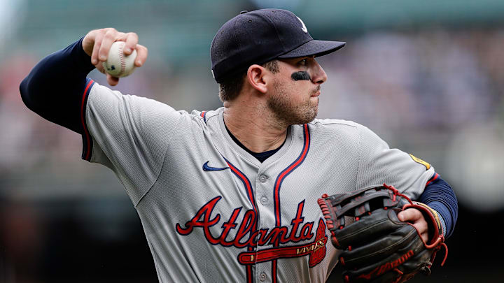 Atlanta Braves third baseman Austin Riley Atlanta Braves third baseman Austin Riley