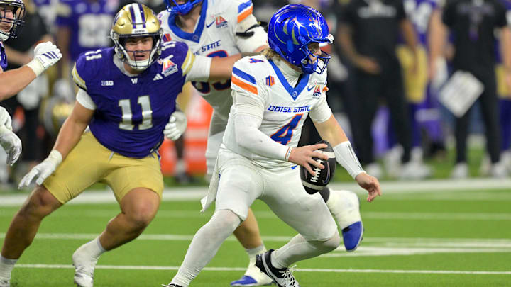 Boise State's Maddux Madsen. Boise State's Maddux Madsen.