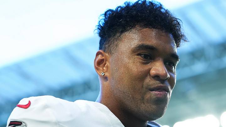 Atlanta Falcons quarterback Tua Tagovailoa 