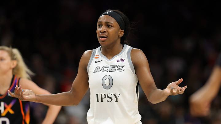 Las Vegas Aces guard Jackie Young is a solid prop target on Friday night. Las Vegas Aces guard Jackie Young is a solid prop target on Friday night.