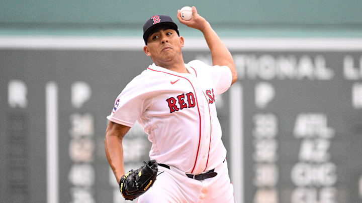 Boston Red Sox starting pitcher Ranger Suarez.