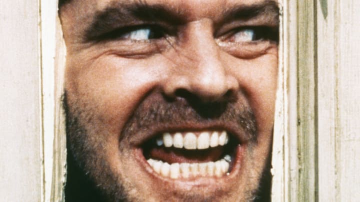 On the set of The Shining