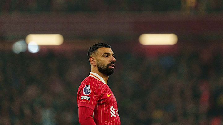 Mohamed Salah leads Liverpool with eight Premier League goals this season.