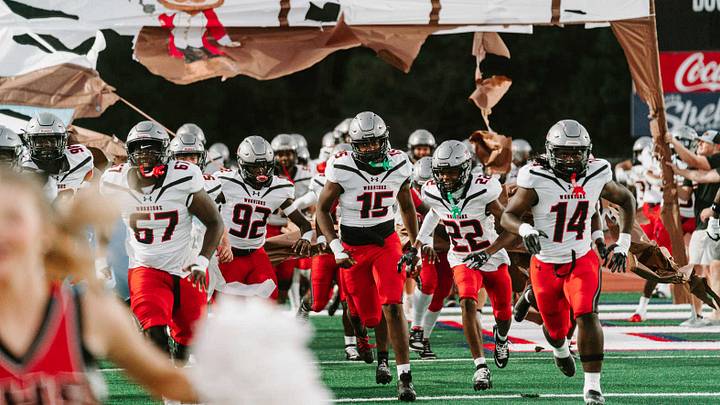 Thompson runs out before their game vs Oak Mountain from Sept. 12, 2025 Thompson runs out before their game vs Oak Mountain from Sept. 12, 2025