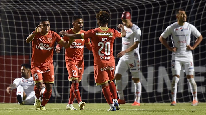 Sport Huancayo-PER largou em vantagem diante do Nacional-PAR