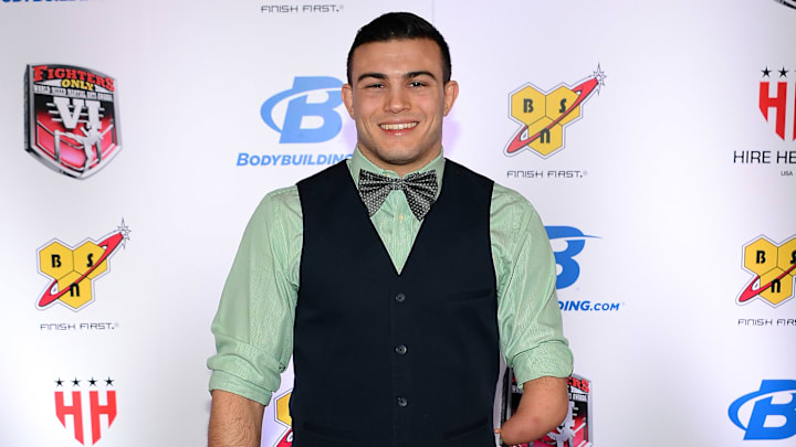 Nick Newell entrena desde que es un niño y su condición física nunca fue un impedimento