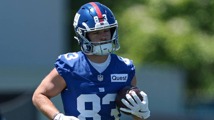 New York Giants - wide receiver Dalen Cambre New York Giants - wide receiver Dalen Cambre