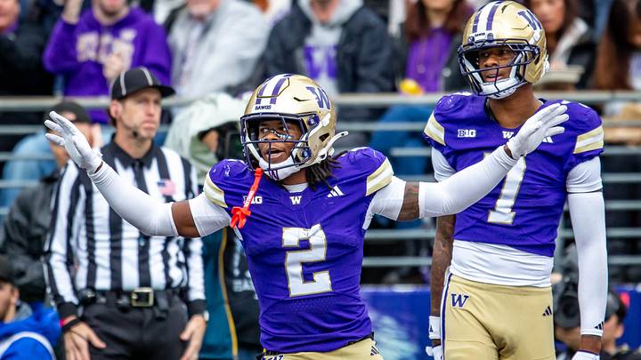 Nickelback Rahshawn Clark celebrates an interception in 2025. Nickelback Rahshawn Clark celebrates an interception in 2025.