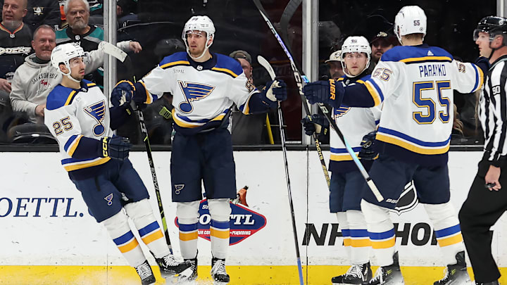 St Louis Blues v Anaheim Ducks