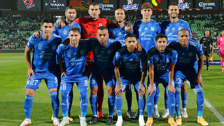 Este fue el once inicial de Tigres en su duelo contra Santos Laguna.