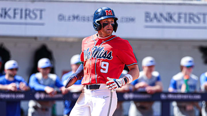 Ole Miss Rebels LF Ethan Lege