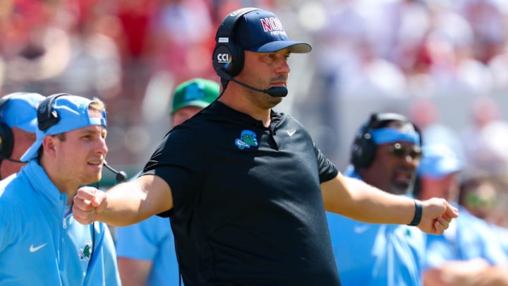 Tulane head coach Jon Sumrall will decide on Sunday whether to stay with the Green Wave or coach elsewhere, such as Florida or Auburn, next season.
