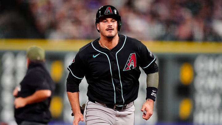 May 15, 2026; Denver, Colorado, USA; Arizona Diamondbacks third baseman Nolan Arenado (28) advances to third base in the seventh inning against the Colorado Rockies at Coors Field. Mandatory Credit: Ron Chenoy-Imagn Images May 15, 2026; Denver, Colorado, USA; Arizona Diamondbacks third baseman Nolan Arenado (28) advances to third base in the seventh inning against the Colorado Rockies at Coors Field. Mandatory Credit: Ron Chenoy-Imagn Images