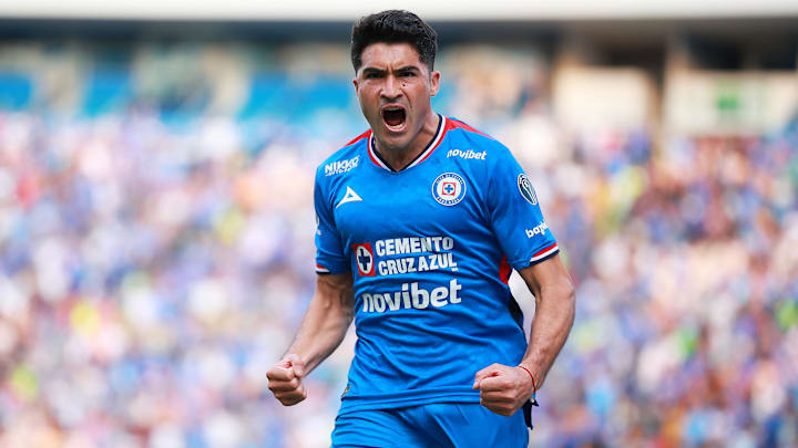 El argentino Nico Ibáñez logró su primer tanto con Cruz Azul en la Liga MX tras haber salido de Tigres