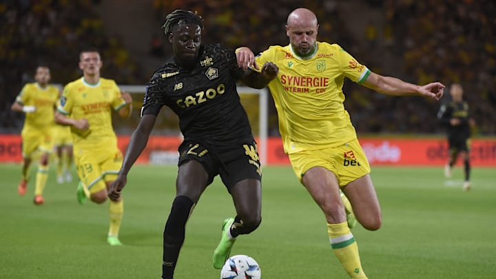 Mohamed Bayo, ici face à Pallois, ne disputera pas le match face au PSG ce dimanche soir. 