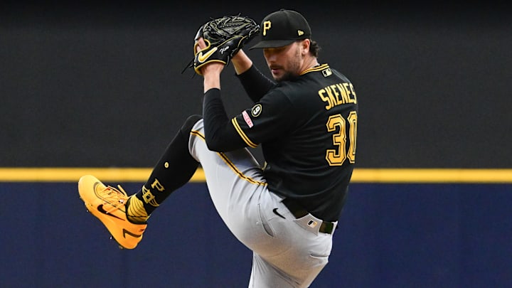 Pittsburgh Pirates starting pitcher Paul Skenes.