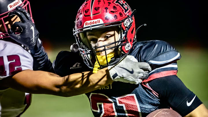 East Valley of Yakima wide receiver Greyson Stevens had nearly 1,000 receiving yards and 14 touchdowns as a junior, and gave Montana State University a verbal commitment in June.