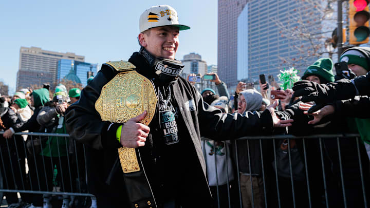 Philadelphia Eagles cornerback Cooper DeJean on Feb 14, 2025.