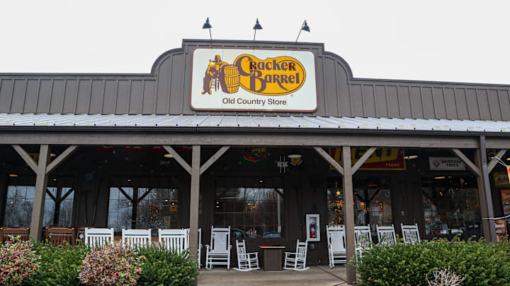 An exterior view of a Cracker Barrel Old Country Store...