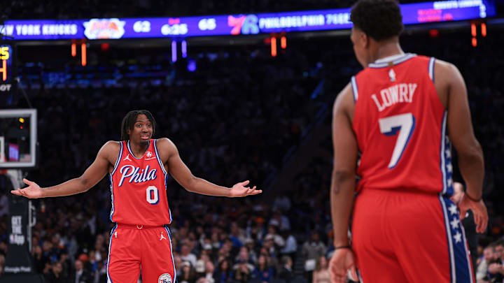 Tyrese Maxey, Kyle Lowry, Philadelphia 76ers