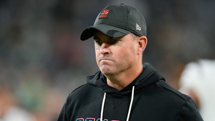 Oct 12, 2025; Green Bay, Wisconsin, USA; Cincinnati Bengals head coach Zac Taylor walks off the field after the game against the Green Bay Packers at Lambeau Field. Mandatory Credit: Kayla Wolf-Imagn Images Oct 12, 2025; Green Bay, Wisconsin, USA; Cincinnati Bengals head coach Zac Taylor walks off the field after the game against the Green Bay Packers at Lambeau Field. Mandatory Credit: Kayla Wolf-Imagn Images