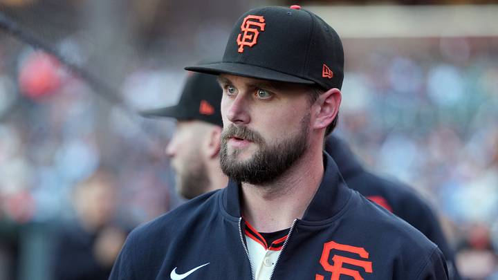 San Francisco Giants pitcher JT Brubaker. San Francisco Giants pitcher JT Brubaker.