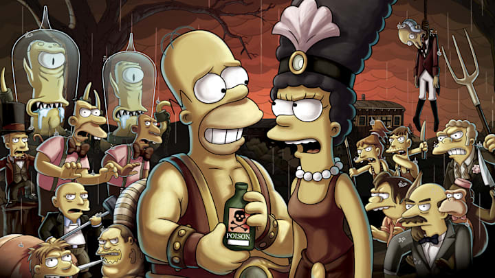 THE SIMPSONS: The Simpson family returns to deliver their annual scary trickas and treats in the all-new "Treehouse of Horror XXIV" episode of THE SIMPSONS airing Sunday, Oct. 6 (8:00-8:30 PM ET/PT) on FOX. THE SIMPSONS ª and © 2013 TCFFC ALL RIGHTS RESERVED.