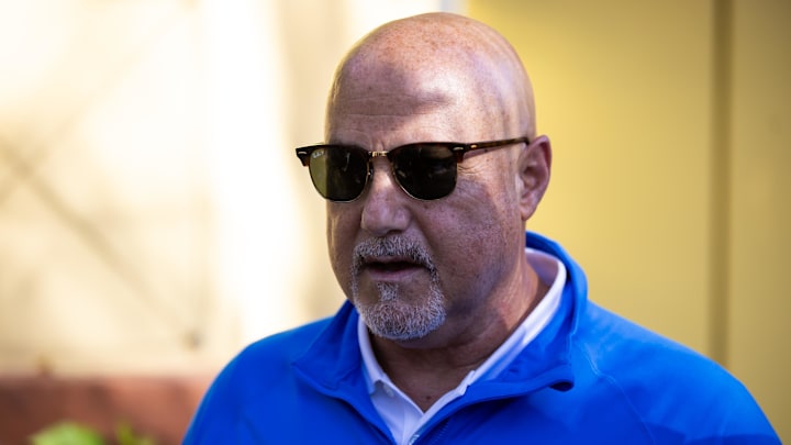 Nov 8, 2023; Scottsdale, AZ, USA; Washington Nationals general manager Mike Rizzo speaks to the media during the MLB General Manager's Meetings at Omni Scottsdale Resort & Spa. Nov 8, 2023; Scottsdale, AZ, USA; Washington Nationals general manager Mike Rizzo speaks to the media during the MLB General Manager's Meetings at Omni Scottsdale Resort & Spa.