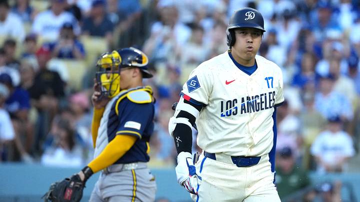 The Brewers won four of their seven games against the Dodgers this season. The Brewers won four of their seven games against the Dodgers this season.