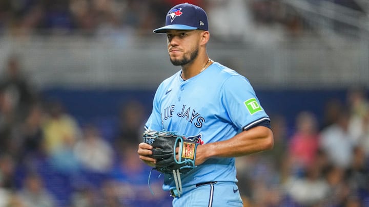 Toronto Blue Jays v Miami Marlins Toronto Blue Jays v Miami Marlins