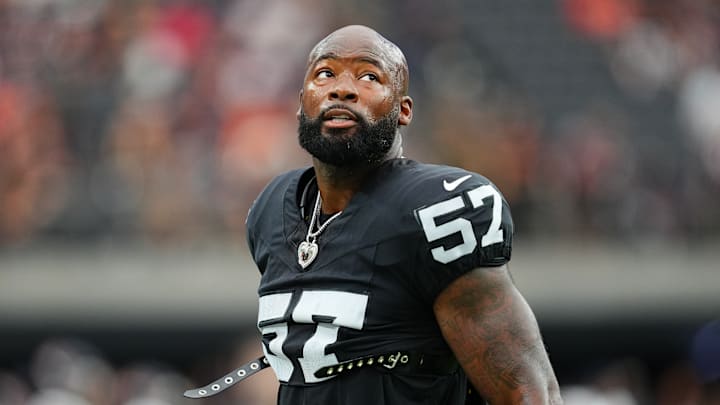 Germaine Pratt with the Las Vegas Raiders