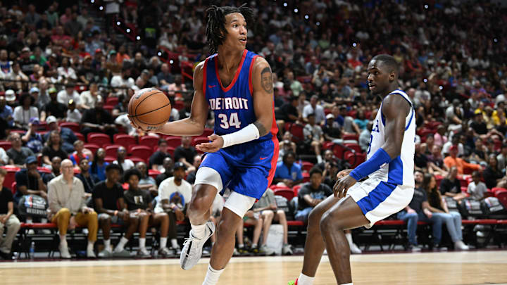 2024 NBA Summer League - Detroit Pistons v Philadelphia 76ers