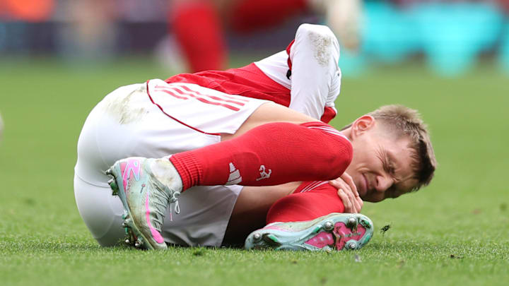 Martin Ødegaard has been sidelined for much of the season.
