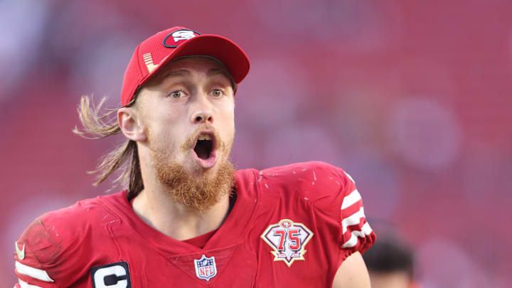 San Francisco 49ers tight end George Kittle (85)