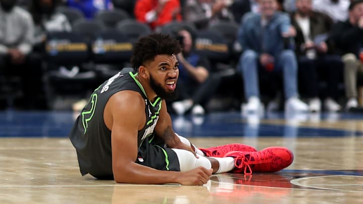 Karl-Anthony Towns no juega desde lesionarse la pierna a finales de noviembre
