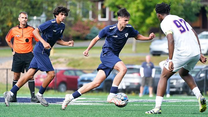 Thiago Cesar (middle) helped Northwood School to an undefeated season in 2025 and begins this season as a member of the PPL/MAPL/Independent Boys Soccer Preseason All-America team. Thiago Cesar (middle) helped Northwood School to an undefeated season in 2025 and begins this season as a member of the PPL/MAPL/Independent Boys Soccer Preseason All-America team.