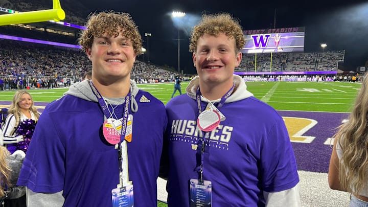 Derek Colman-Brusa and his older brother Lowen are each committed to the Huskies now.